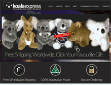 Tablet Screenshot of koalaexpress.com.au